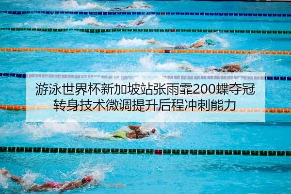 游泳世界杯新加坡站张雨霏200蝶夺冠 转身技术微调提升后程冲刺能力